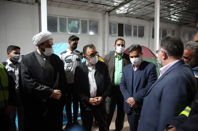 بازدید مسئولان استانی از روند اسکان مسافران نوروزی در مشهد