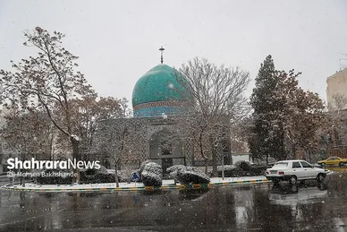 گزارش تصویری | بارش برف در مشهد (۲۱ بهمن ۱۴۰۳)
