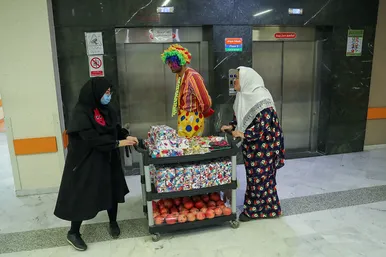 جشن شب یلدا در بیمارستان اکبر