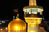 ویژه برنامه عزاداری ایام شهادت حضرت زهرا (س) در حرم رضوی برگزار شد