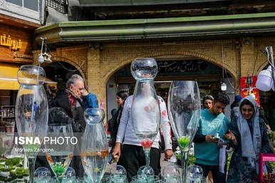 میدان تجریش در آستانه نوروز ۱۴۰۳