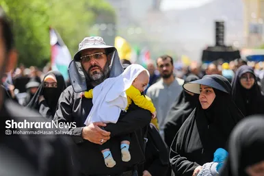 راهپیمایی روز جهانی قدس در مشهد