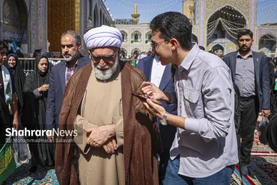 گزارش تصویری | آیین آغاز سال تحصیلی جدید در حرم مطهر رضوی