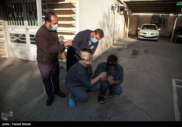 زورگیران خشن در کرمانشاه دستگیر شدند + تصاویر و ویدئو