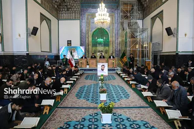 گزارش تصویری | جزء خوانی قرآن کریم در حرم امام رضا (ع)