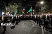 هر خیابان یک روضه، هر قدم یک سلام | حال‌وهوای مشهدالرضا (ع) در شب شهادت ولی‌نعمت ایران + فیلم