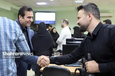 بازدید جمعی از مسئولین شهری مشهدمقدس از موسسه فرهنگی شهرآرا (۲) (۱۶ مرداد ۱۴۰۳)