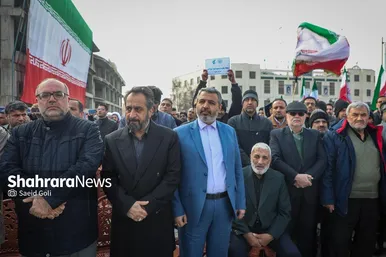 گزارش تصویری | مراسم تشییع پیکر شهید «عیسی علیپور» از شهدای خدمت شهرداری مشهد ۱