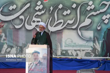 تشییع باشکوه پیکر سردار شهید زاهدی در اصفهان