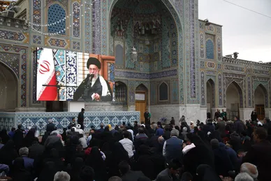حضور و سخنرانی رهبر انقلاب در اجتماع زائران و مجاوران حرم مطهر رضوی- ۲