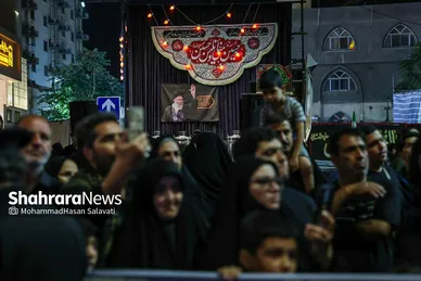 گزارش تصویری | آیین شام غریبان امام رضا (ع) در مشهد