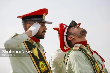 گزارش تصویری | صبحگاه مشترک یگان‌های نمونه نیرو‌های مسلح خراسان رضوی در مشهد (۳ خرداد ۱۴۰۴)