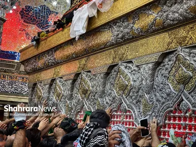 کربلای معلی در شب زیارتی سیدالشهدا امام حسین(ع)