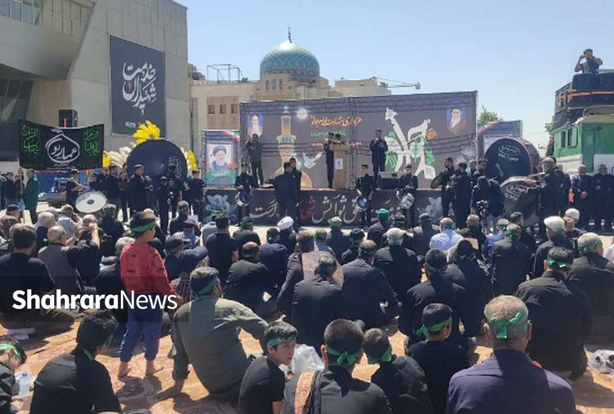 مشهدالرضا(ع) سوگوار ابن‌الرضا(ع)؛ عرض ارادت زائران و مجاوران به امام مهربانی‌ها در سالروز شهادت جوادالائمه(ع) + فیلم