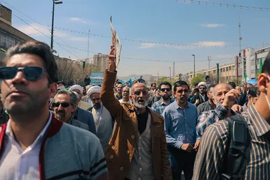 راهپیمایی روز قدس در مشهد