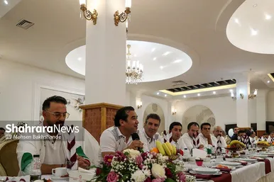 گزارش تصویری | نشست استاندار خراسان رضوی با اعضای تیم ملی ۹۸