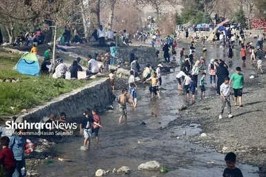 گزارش تصویری | سیزده بدر در وکیل آباد مشهد