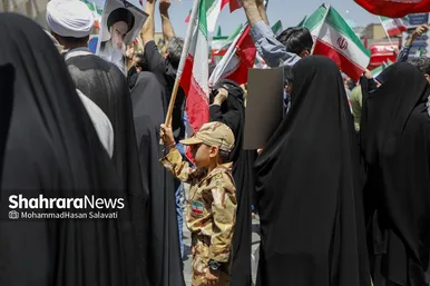 گزارش تصویری | حضور باشکوه مردم مشهد در راهپیمایی جمعه «همدلی و ایستادگی» (۳۰ خرداد ۱۴۰۴)