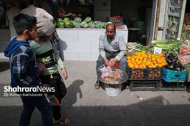 بازار ماهی فروشان شهرک عرب‌های مشهد