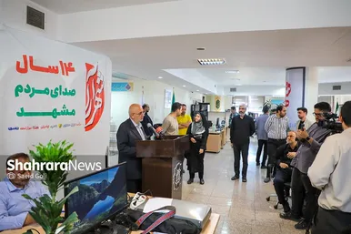 بازدید اعضای شورای اسلامی شهر مشهد از روزنامه شهرآرا