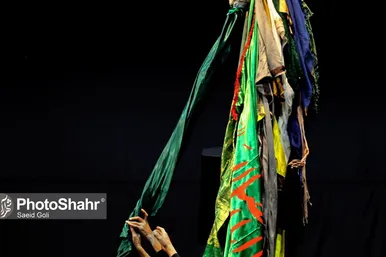 مراسم «علم کشی» مهاجران افغانستانی در مشهد