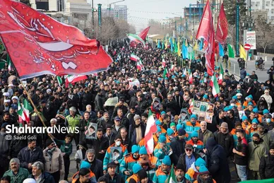 گزارش تصویری | مراسم تشییع پیکر شهید «عیسی علیپور» از شهدای خدمت شهرداری مشهد ۱