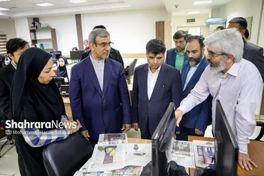 بازدید استاندار خراسان رضوی از موسسه فرهنگی شهرآرا