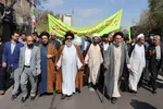 حضور پر شور مهاجرین افغانستانی در راهپیمایی روز قدس مشهد