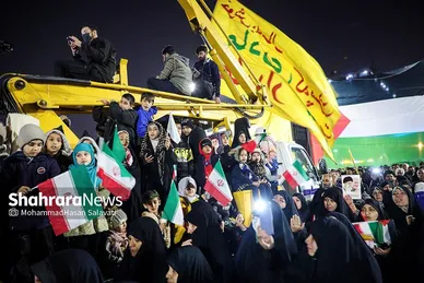 اجتماع بزرگ حمایت از کودکان غزه در عرصه میدان شهدا مشهد