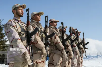 مرزبانان وطن در زمستان