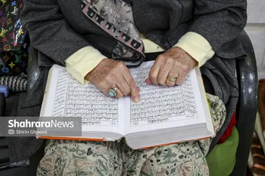 گزارش تصویری | اعتکاف مادر و فرزندی در مشهد