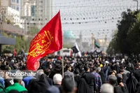 ویدئو| تصاویری از پیاده‌روی جاماندگان اربعین در خیابان امام رضا (ع) مشهد