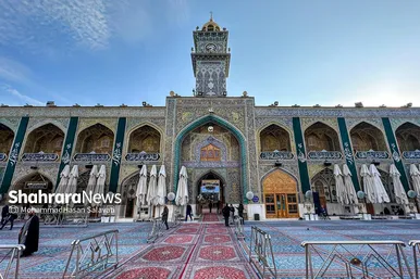 گزارش تصویری | حال‌وهوای حرم مطهر حضرت امیرالمومنین (ع) در آستانه سالروز ولادت ایشان و روز پدر