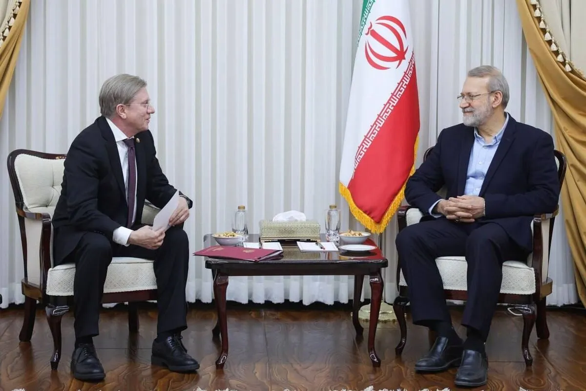 دیدار لاریجانی و معاون نخست‌وزیر روسیه در تهران