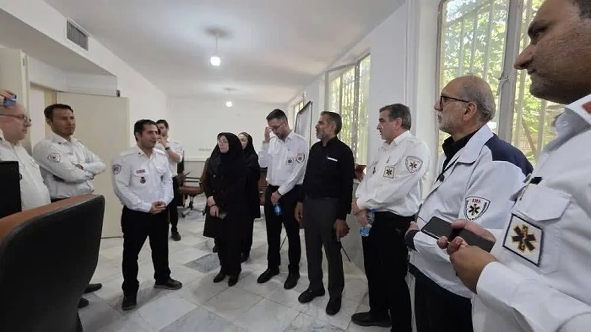 افتتاح مرکز پشتیبان ارتباطات و دیسپچ اورژانس ۱۱۵ مشهد با حضور رئیس اورژانس کشور (۲۰ تیر ۱۴۰۵)
