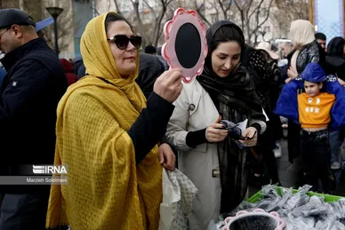 بازار تهران در آستانه سال نو