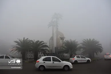 مه در آبادان (۱۹ آذر ۱۴۰۲)