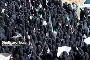 تشییع پیکر دو دانشجوی شهید حافظ امنیت در دانشگاه فردوسی