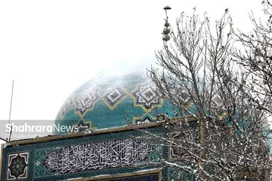 گزارش تصویری | بارش برف در مشهد (۷ اسفند ۱۴۰۳)
