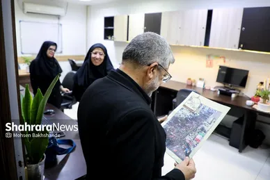 گزارش تصویری | بازدید شهردار مشهد از موسسه فرهنگی شهرآرا (۲۱ تیر ۱۴۰۵)