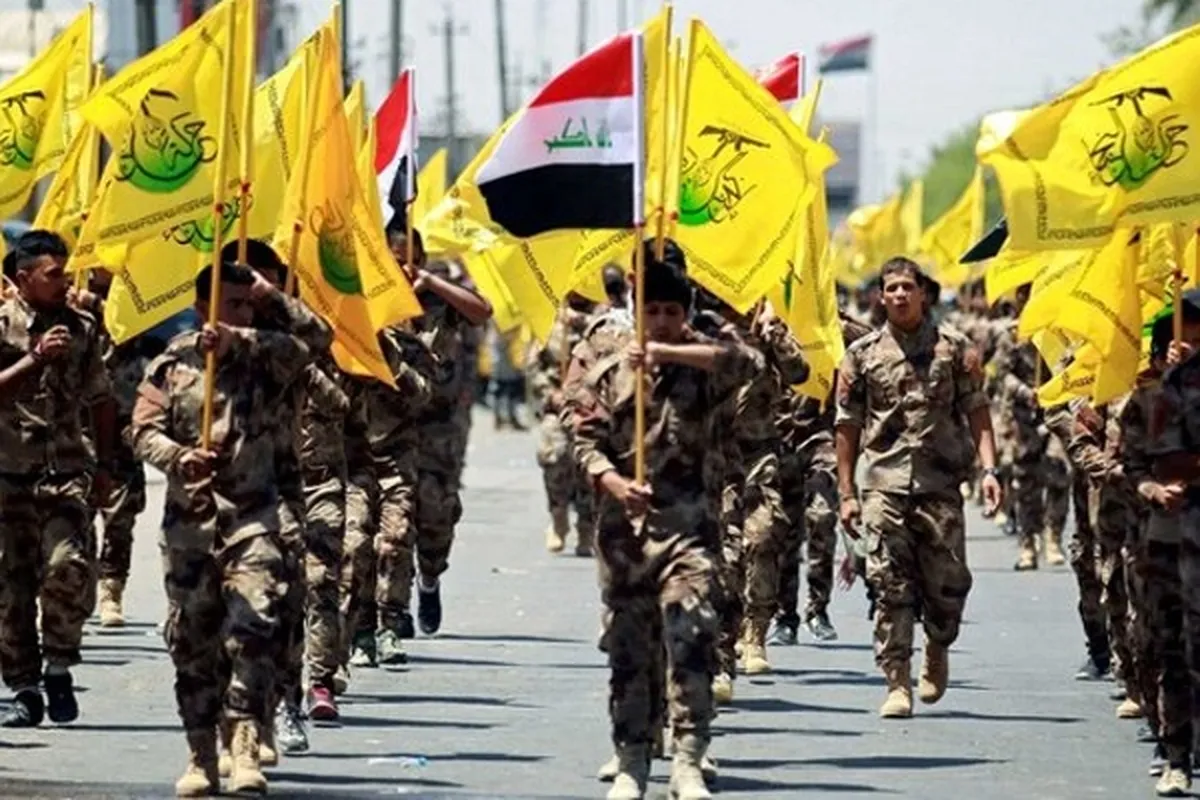 شهادت ۸ نیروی الحشدالشعبی در حمله آمریکا به بابل عراق + عکس