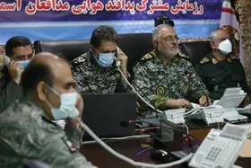 رزمایش مشترک پدافند هوایی مدافعان آسمان ولایت ۱۴۰۰ آغاز شد