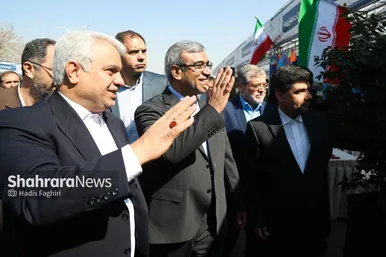 گزارش تصویری | مانور بزرگ خدمت به زائران نوروز ۱۴۰۴ در مشهد