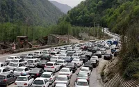ترافیک سنگین در محور جنوب به شمال چالوس (۳۰ شهریور ۱۴۰۳)