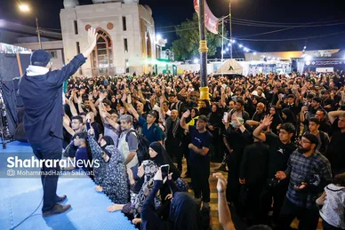 گزارش تصویری |  موکب فرهنگی و هنری شهرداری مشهد در نجف اشرف