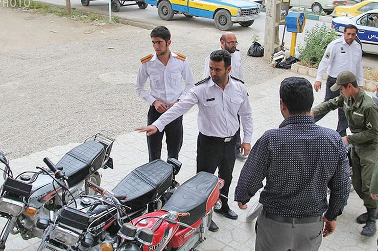 جمع‌آوری ۳۰ دستگاه موتورسیکلت در نیمه اول امسال