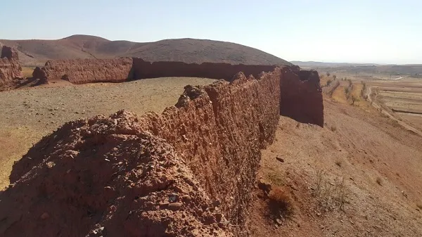شهروند خبرنگار| روستای تماشایی ده سرخ در حوالی مشهد