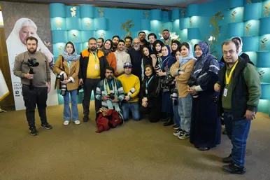 گزارش تصویری | فتوکال و نشست خبری فیلم «شمال از جنوب غربی» با حضور امیر آقایی و هومن حاجی عبداللهی