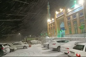 توقف ۱۰ اتوبوس و اسکان ۳۰۰ مسافر در مُلک&zwnj;آباد خراسان رضوی بر اثر بارش سنگین برف (۲۷ آذر ۱۴۰۴)