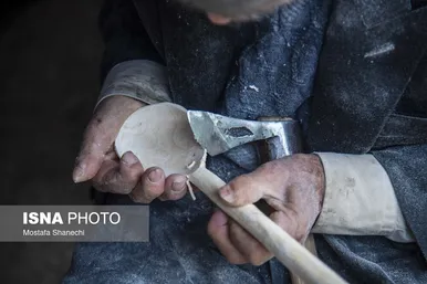 عکس‌هایی از لاک‌تراشی؛ هنر اصیل مازندرانی